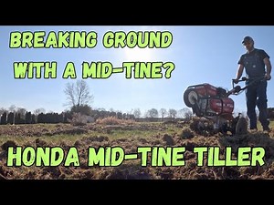 Garden Prep 2024 - Honda FC600 Mid-Tine Tiller - DeWitt Sunbelt