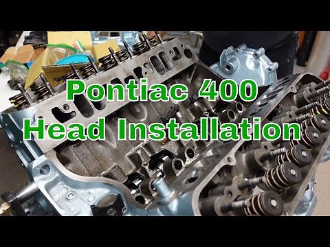 1968 GTO Pontiac 400 Engine Assembly - Part 4 (Heads and Accessories) Part 4