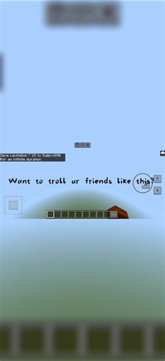 Minecraft levitation effect easy guide