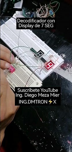 Decoder with 7-Segment Display