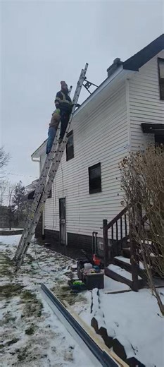 Matty B and Jake in action! 😄 | Gutter Guard Guys