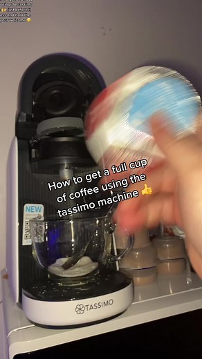 How to Get a Full Cup of Coffee Using Tassimo Machine