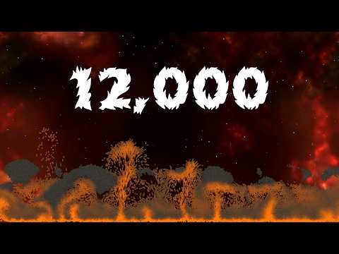 Lava Particle Effect in JavaScript (HTML Canvas)