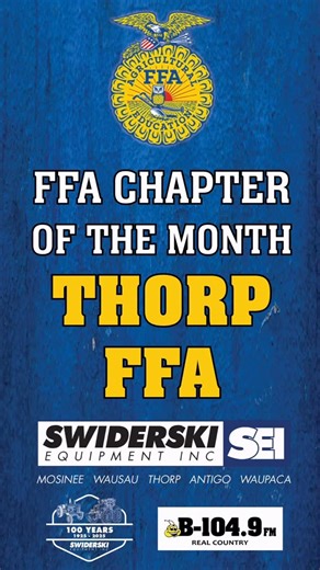 Please join us in celebrating Thorp, WI FFA as our December FFA Chapter of the Month 🌾 We’re proud to support the next generation of leaders in agriculture and the great work this chapter does in their community. Let’s take a look at what they’ve been up to! | Swiderski Equipment Inc.