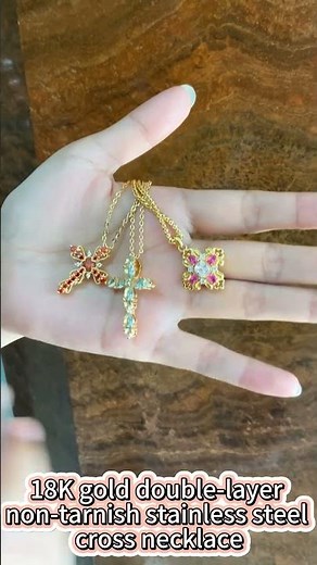 Looking for the perfect cross necklace that combines elegance and durability?