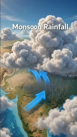 When MONSOON Rainfall occurs #monsoon #cuet #upsc