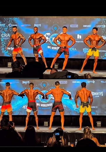 Top 4 Men's Physique Competitors in Australia 2026