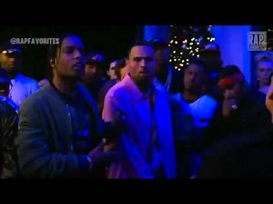 A$AP Rocky & Scott Disick in Chris Brown's new video