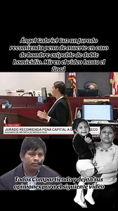 Ángel Gabriel Cuz un Jurado recomienda pena de muerte en caso de hombre culpable de doble homicidio. Miren el video hasta el final #viral #viralvideo #parati @fansdestacados Carlos Eduardo Espina | Walter G Caal Choc