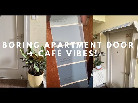 I Gave My Front Door a Cafe-Inspired Makeover on a Budget