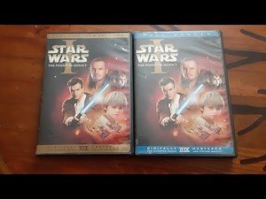 Star wars the phantom menace 2001 DVD menu walkthrough