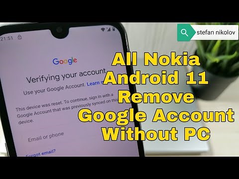 Android 11!!! Nokia 4.2 TA-1184, TA-1133, TA-1149, TA-1150, Remove Google Account, Bypass FRP.