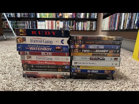 My Football Movie Collection