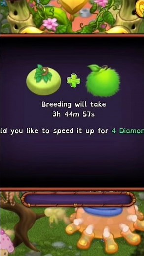 How to breed Epic Mammott on Plant Island - My Singing Monsters #shorts