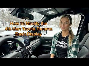 Toyota Tacoma Dash Explained (4th Gen) | Every Icon, Setting & Reset