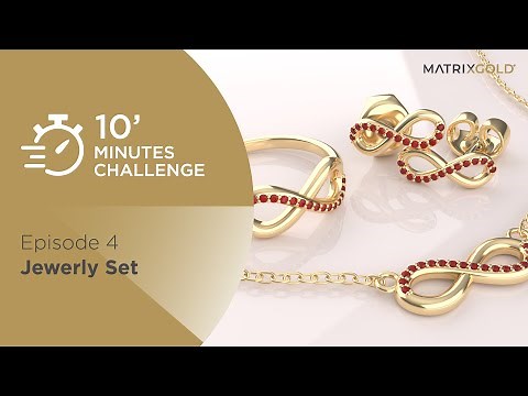 How To Build complete Jewelry Set - MatrixGold 10-minute Challenge