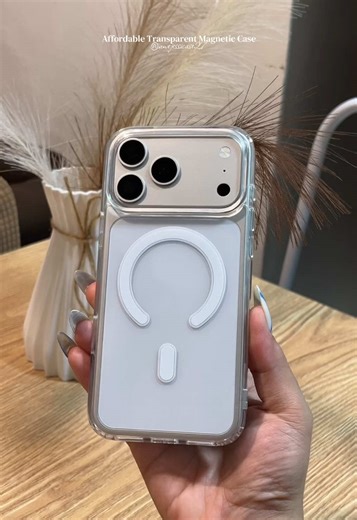 Affordable Transparent Magnetic Case for iPhone