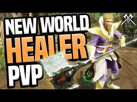 PVP HEALER BUILD for New World 50 vs 50 War!