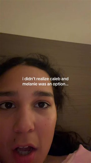 anyone but sincere tbh. and caleb and his girl lowk awk. #celanie #calebloveisland #melanieloveisland