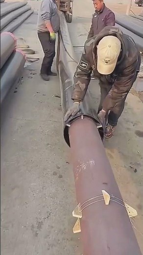 The process of making the insulation pipe