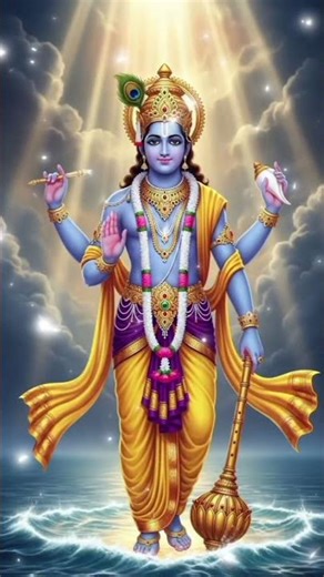 💫Shree Hari Vishnu Ji New Bhakti Strotam 🙏 | Om Namo Bhagavate Vasudevaya ❤️| #shorts
