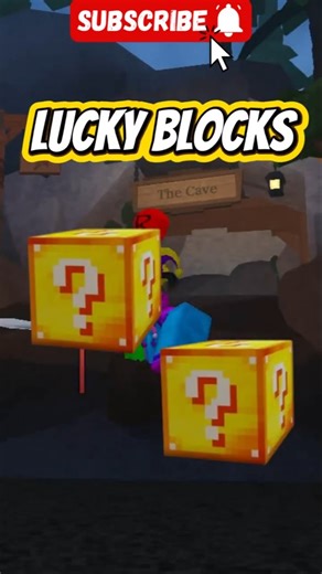 LUCKY BLOCKS IN THE FORGE #roblox #theforge #theforgeroblox