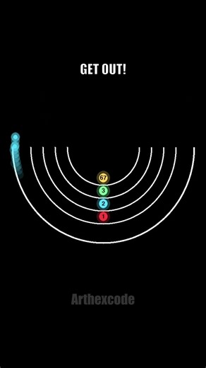 #satisfying #bouncingball #simulation #creativecoding