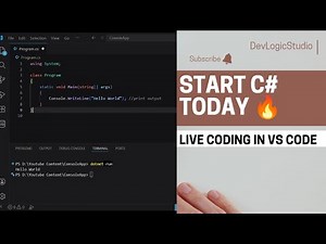 Introduction to C# & Roadmap | Phase 1 | Live Coding + First Program 🚀