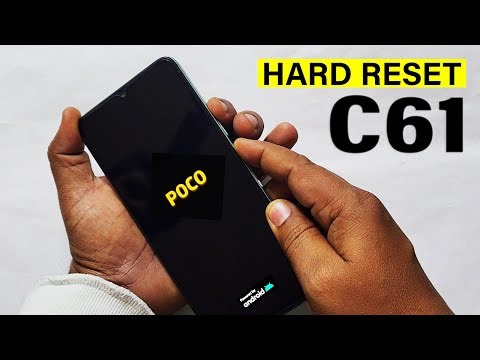 POCO C61: Hard Reset | Unlock Pin Pattern Password | Format