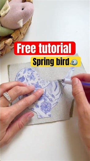 Sew This Bird 🐦 Part of 5-in-1 Easter Set