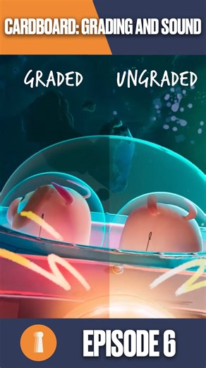 Locksmith Animation on Instagram: "Go behind the scenes of our animated short “Cardboard” with our partners at Molinare! 👏 Hear from Senior Colourist, Ross Baker, and Sound Designer, Glen Gathard, on how they applied the final touches colour grading and sound design to dramatically bring the film to life. Discover the technical and artistic processes that perfected the look and sound of Cardboard. Watch the full episode on our YouTube Channel (Link in our bio). 👏 #locksmithanimation #colourgra