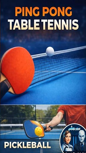 Agent English 🏓 Ping Pong vs Table Tennis vs Pickleball Sports English Explained