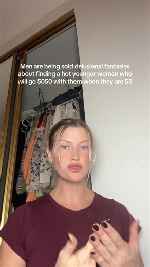 I’m not even after sprinkle sprinkle princess treatment but 53 and not attractive with no money, wanting nearly 16 years younger but probably even younger than me in his ideal world, and unwilling to spoil, must be ok relocating to New Jersey presumably from the city and have his children while going 5050 is nothing short of UNHINGED #creatorsearchinsights #maleloneliness #oldermen #agegapcouple #biged