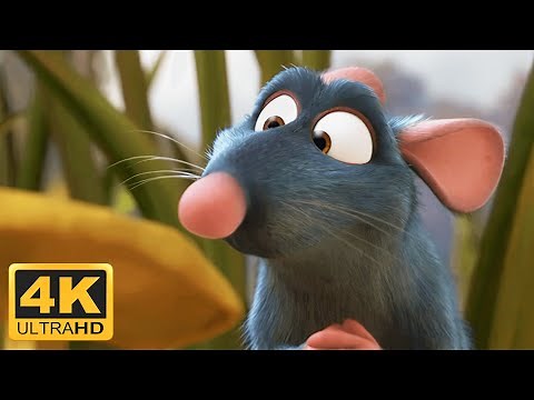 Ratatouille (2007) Opening Scene, Remy Introduction, Remy Smells Rat Poison (Remastered 4K 60FPS)