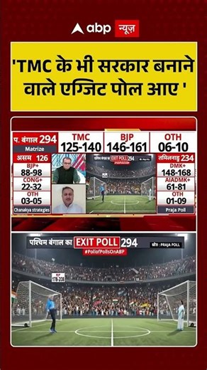 Sandeep Chaudhary on Bengal Exit Poll: 'TMC के भी सरकार बनाने वाले एग्जिट पोल आए '| #shorts #viral