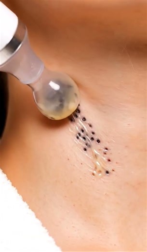 Satisfying Neck Extraction | Real Skin ASMR #asmr #skincare