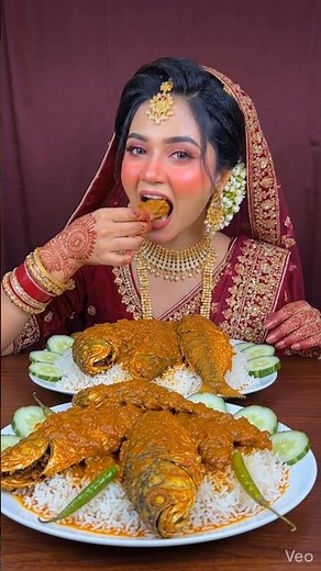 Mukbang ASMR Eating Fried Fish 🐟🔥 | Crispy Fish Eating Challenge | Satisfying Crunchy #fishasmr