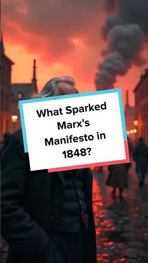 What Sparked Marx’s Manifesto in 1848?