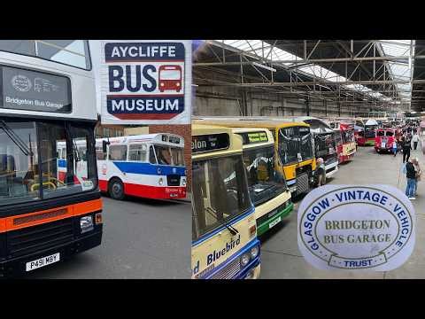 Bridgeton Bus Garage Glasgow Open Day Bristol Newtonian NDL769G Newton Aycliffe Preservation #bus