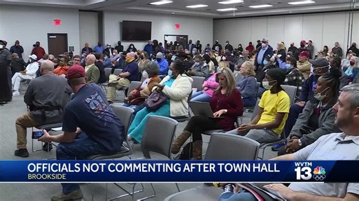Brookside town leaders quiet night after drivers share experiences about police department