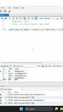 Update Record in MySQL in Seconds! #shorts