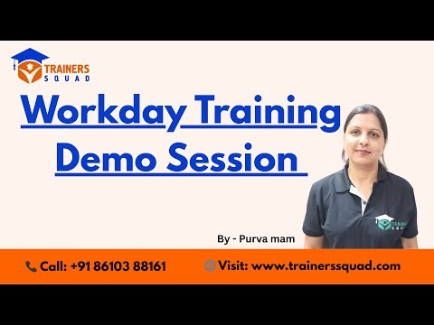 Workday Training Demo Session By Trainers Squad