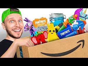 I bought all the Fortnite toys on Amazon!