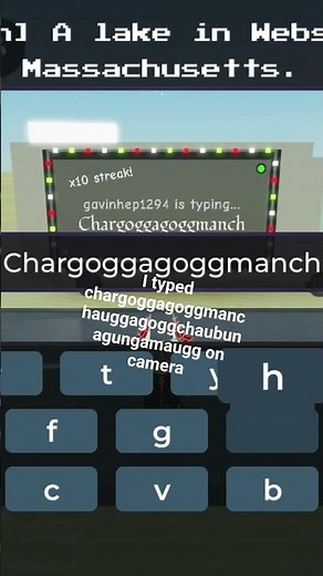 Spelling Chargoggagoggmanchauggagoggchaubunagungamaugg