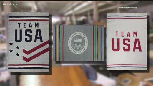 157-year-old wool mill makes new Team USA blankets for the Winter Games in Beijing