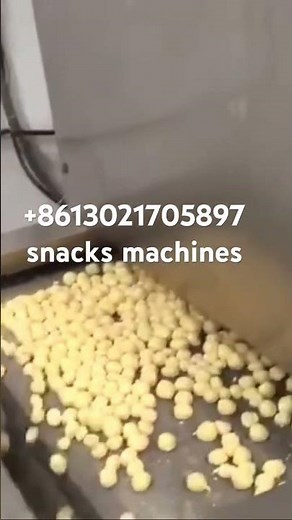 How to produce puff snacks ?| puff snacks production line machines