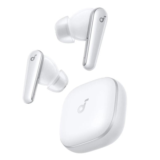 [$80.60] ANKER SoundCore Liberty 5 Active Noise Reduction Bluetooth Wireless Earphones(White)
