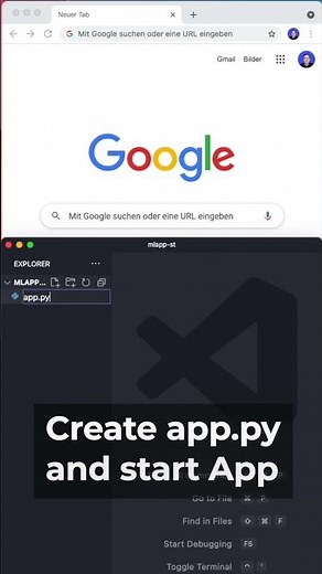 Machine Learning Web App In Python In 60 Seconds! #Shorts
