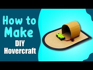 How to make science project Hovercraft DIY Science Fair project