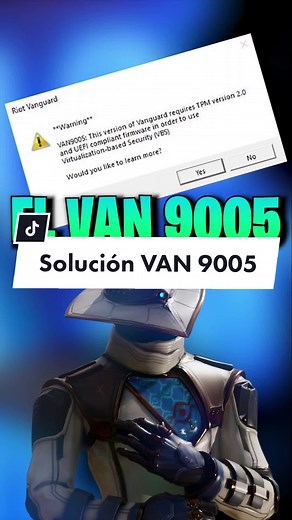 El famoso Van 9005 que está causando terror en Valorant!! #error #van9005 #terror #problemas #hacker #noob #windows #valorant #valorantclips #valorantgaming #gamerentiktok #bogota #gurirtg